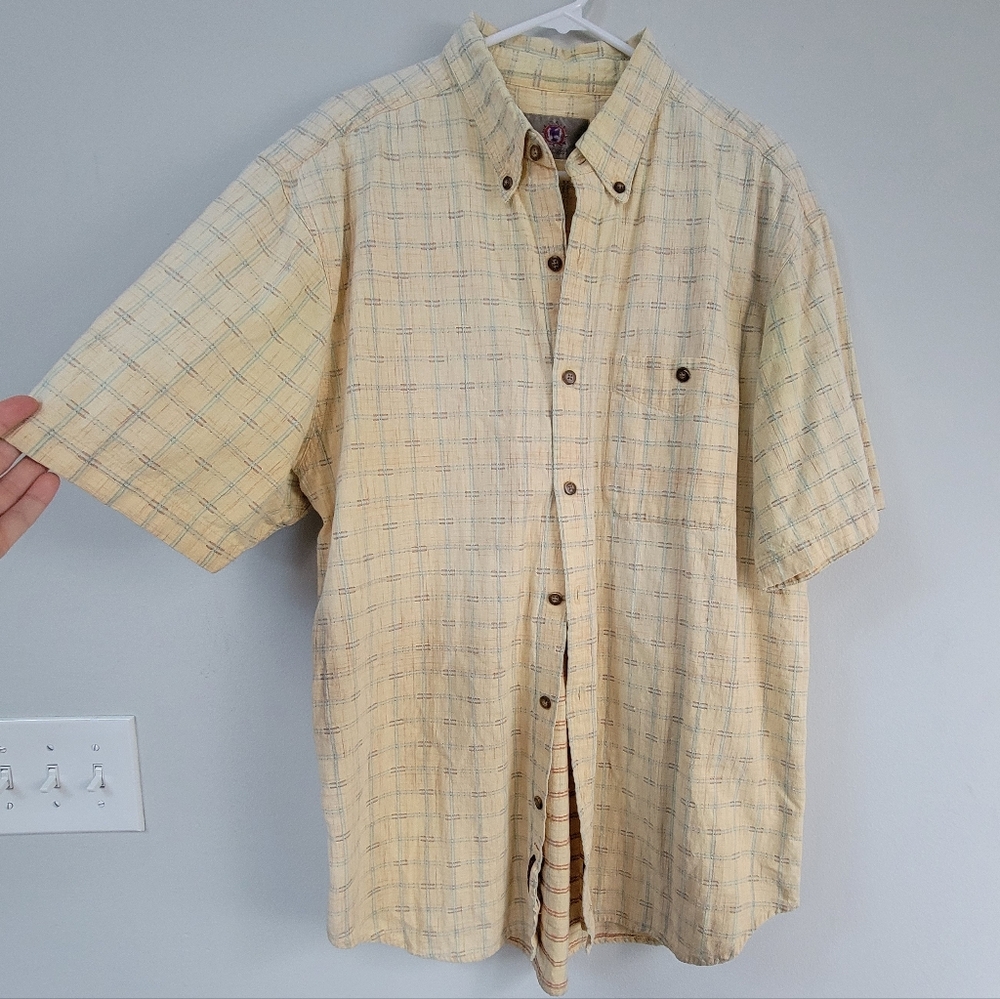 VTG The Territory Ahead Short Sleeve Button Down Cotton Men's XL Casual Lot of 4 - Picture 4 of 9